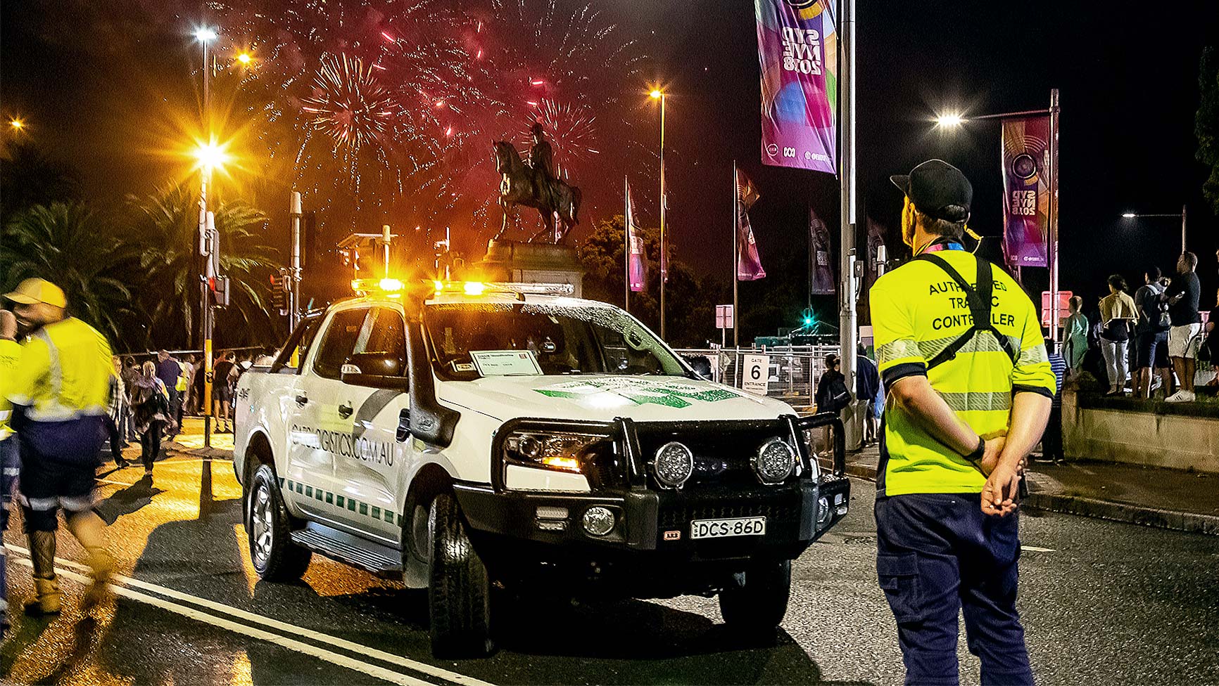 24/7 traffic managementPictured: City of Sydney New Years Eve events traffic management